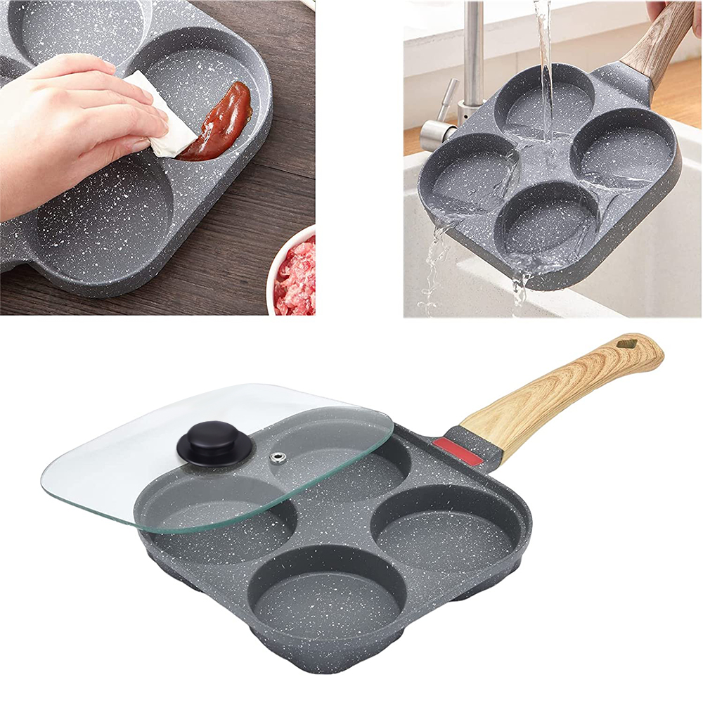Poêle à œufs antiadhésive 4 ta - Egg Waffle Pan avis et prix