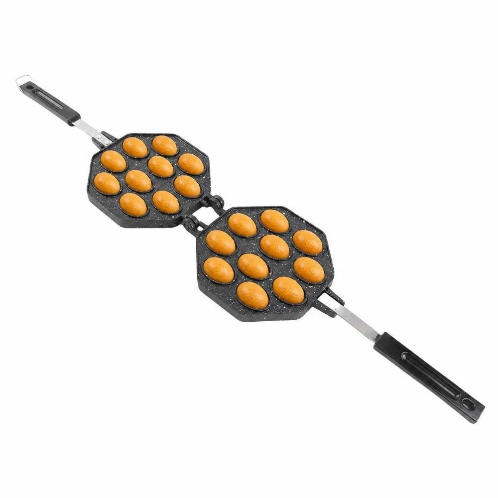 Poêle à gaufres en aluminium a - Egg Waffle Pan avis et prix