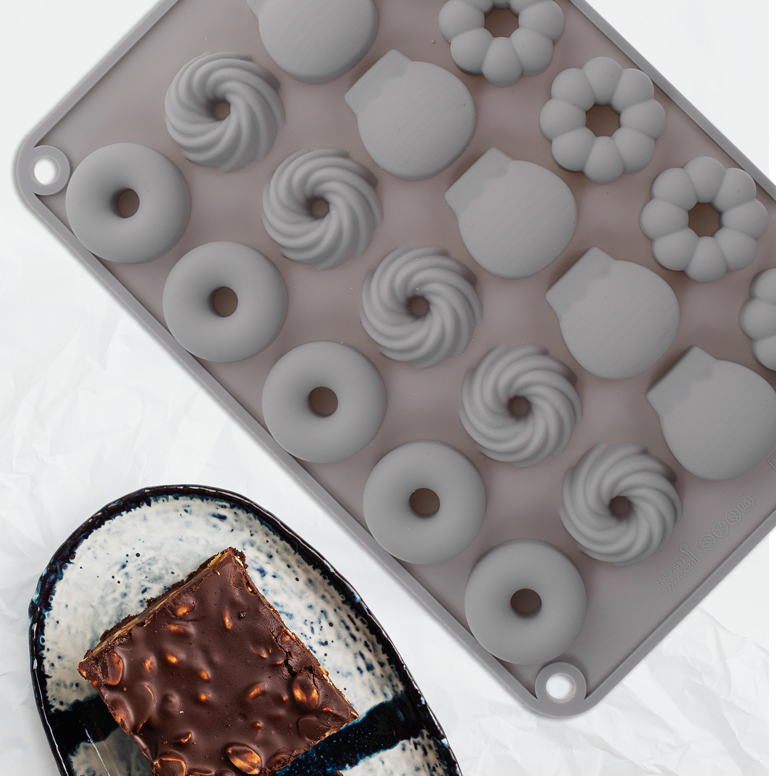Mini moule à donuts en silicon - Donut Mold Silicone avis et prix