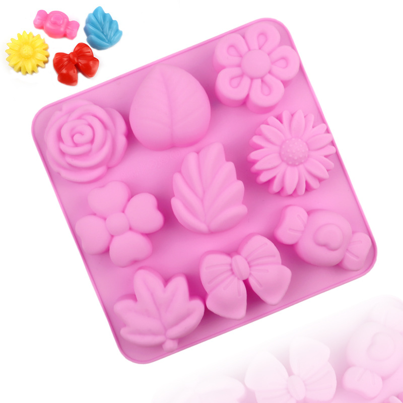 Moule en Silicone Rose, feuill - Bunny Cake Mold avis et prix